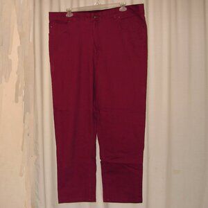 Harbor Bay Mens Continuous Comfort PANTS 44x32 RUSSET Stretch/Loose Fit  A35